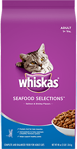 Whiskas Seafood Selections Salmon & Shrimp Flavor
